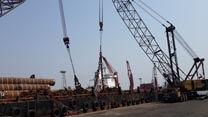 Mooring Chain Load out and Flacking @ Mumbai Port - 2